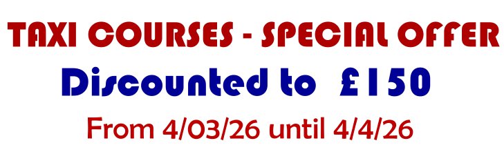taxi courses southampton hampshire